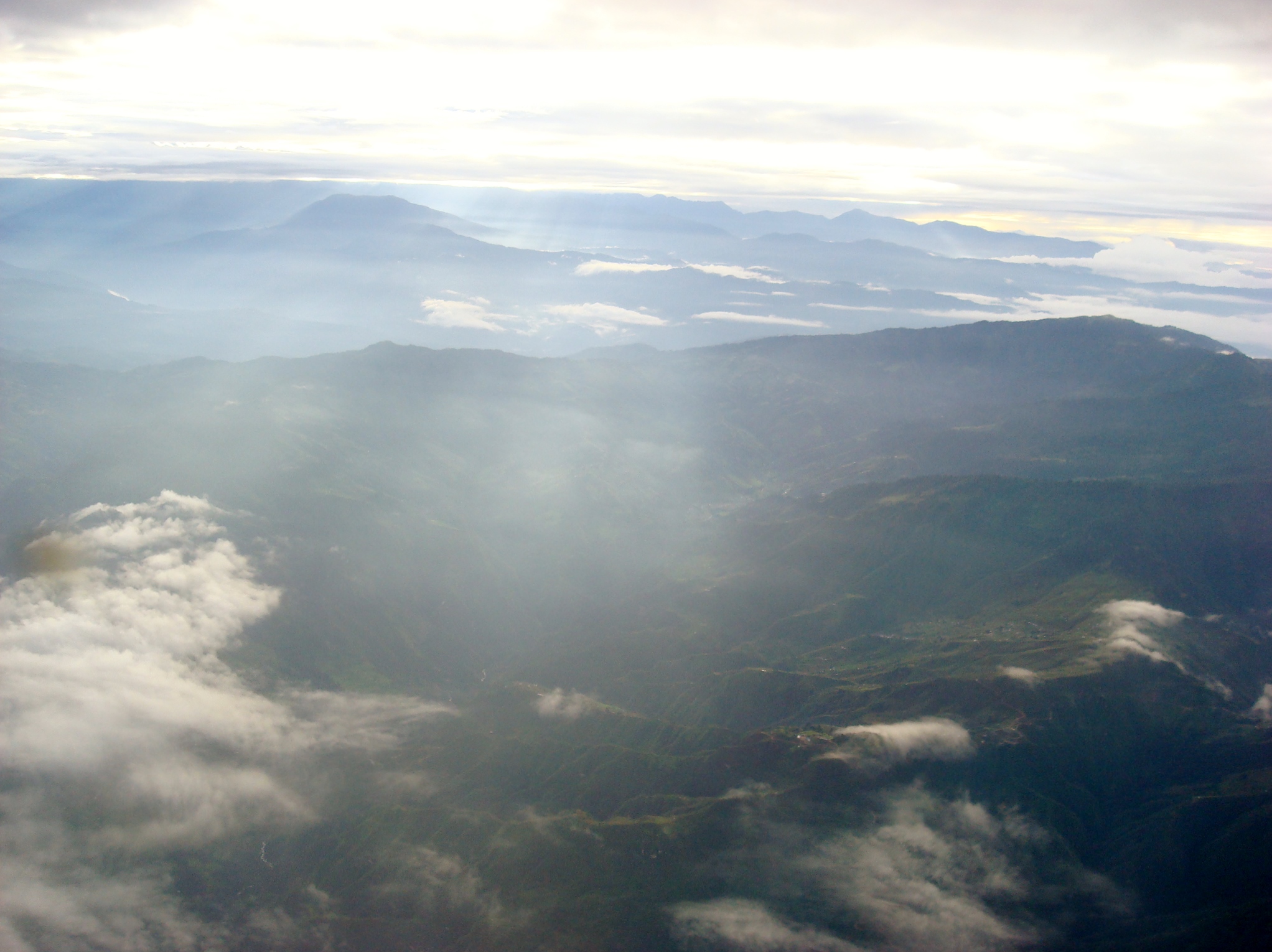 Kathmandu to Lukla - View of the mountains