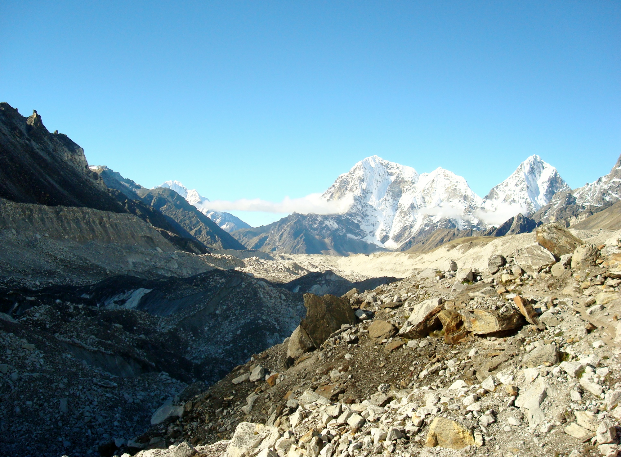 Khumbu glacier - Gorakshep to Everest Base Camp