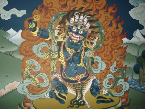 Tashichho Dzong - Paintings