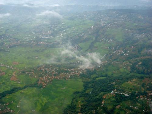 Kathmandu to Lukla - View from the aircraft