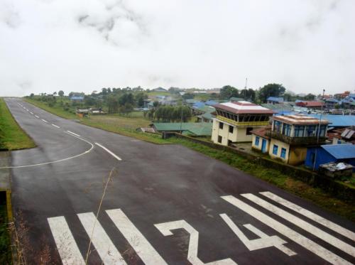 Runway at Lukla airport