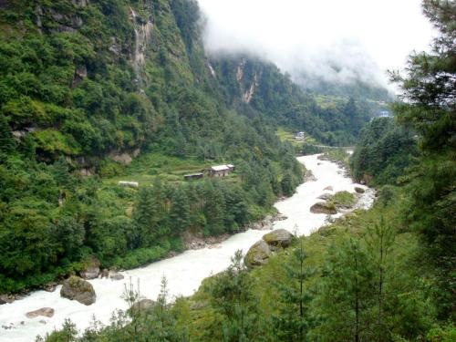 Dudh Kosi river