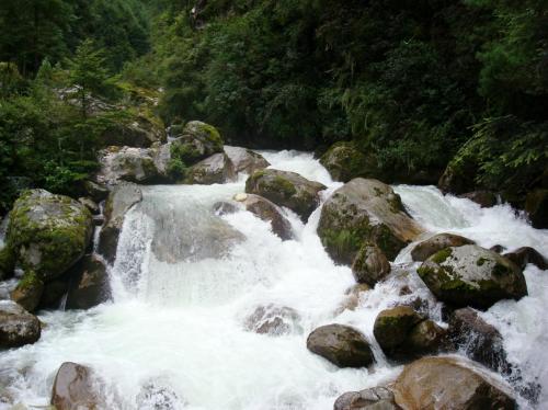 Phakding to Lukla - Waterfalls