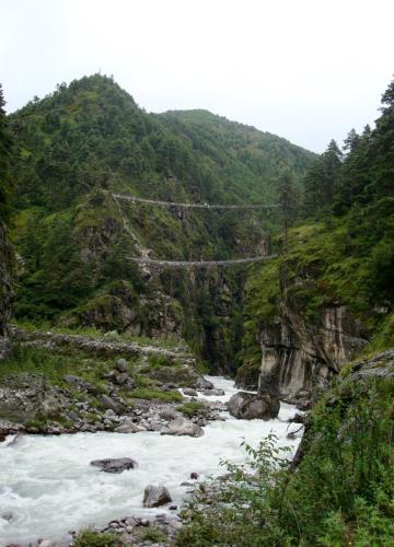 Highest suspension bridge