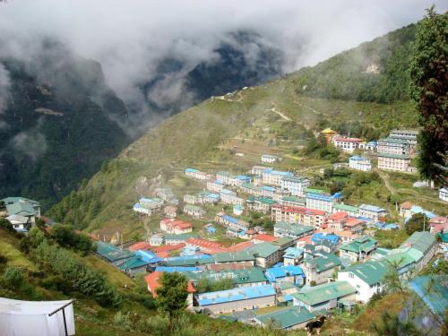 View of Namche Bazaar