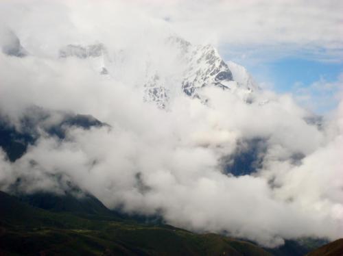 Partial view of Ama Dablam