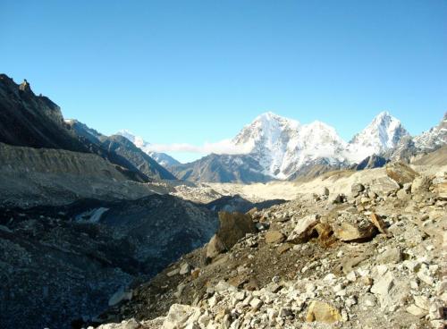 Khumbu glacier - Gorakshep to Everest Base Camp